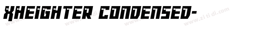 Xheighter Condensed字体转换